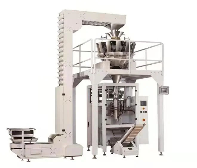 Vertical Form Fill Seal Packing Machine for 1kg Frozen Dumplings and Meat Balls Bags