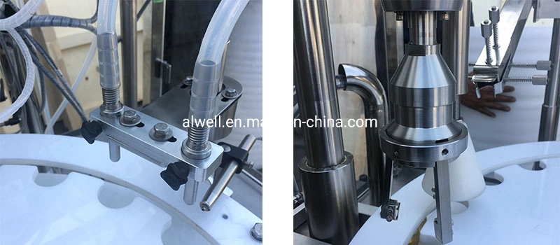 Manufacturer Automatic Double Head Essential Oil Filling Capping Machine