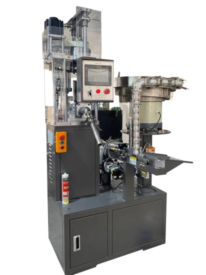 Полуавтоматическая упаковочная машина для розлива и наполнения силиконовым герметиком RTV емкостью 280-310 мл.